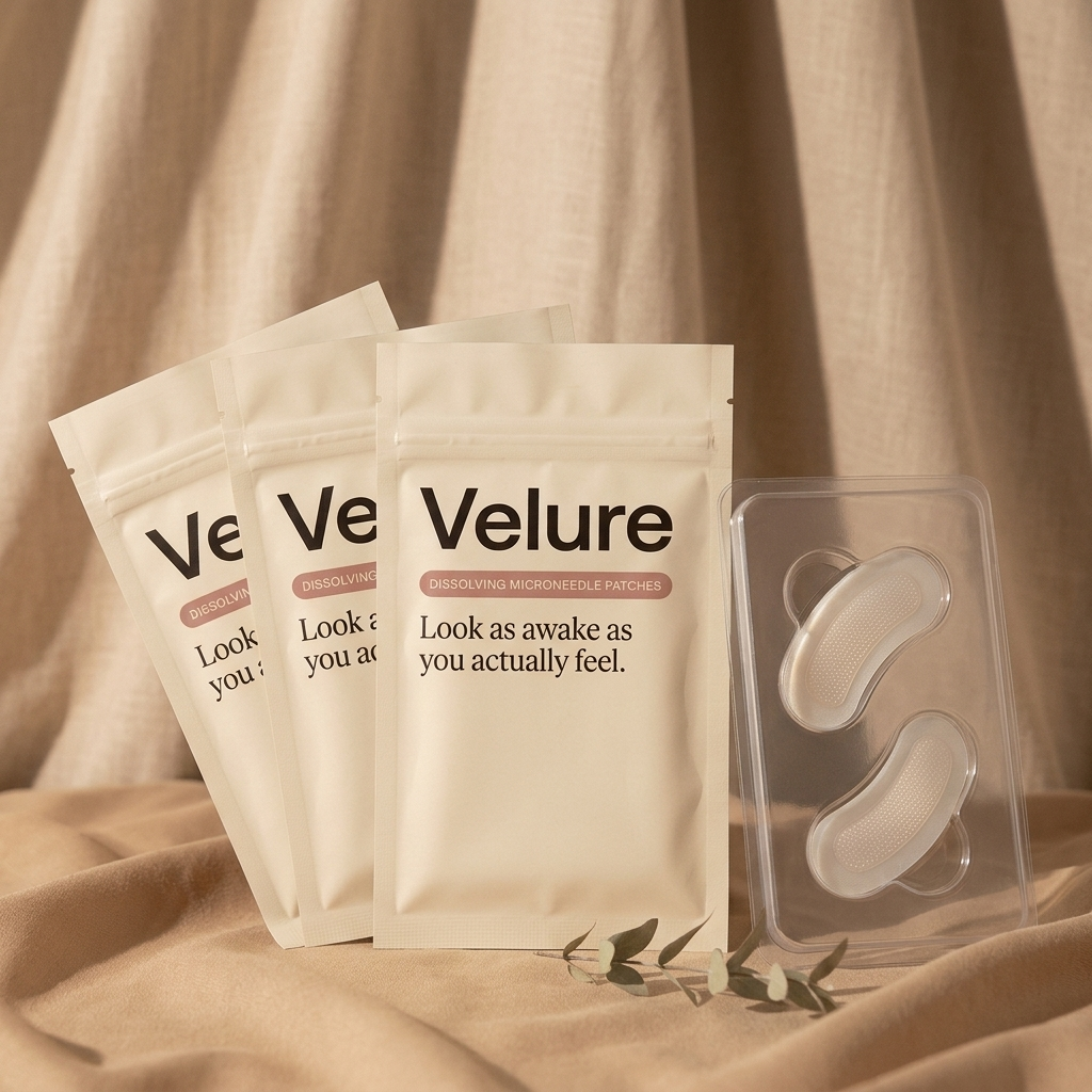 Velure Dissolving Microneedle Eye Patch